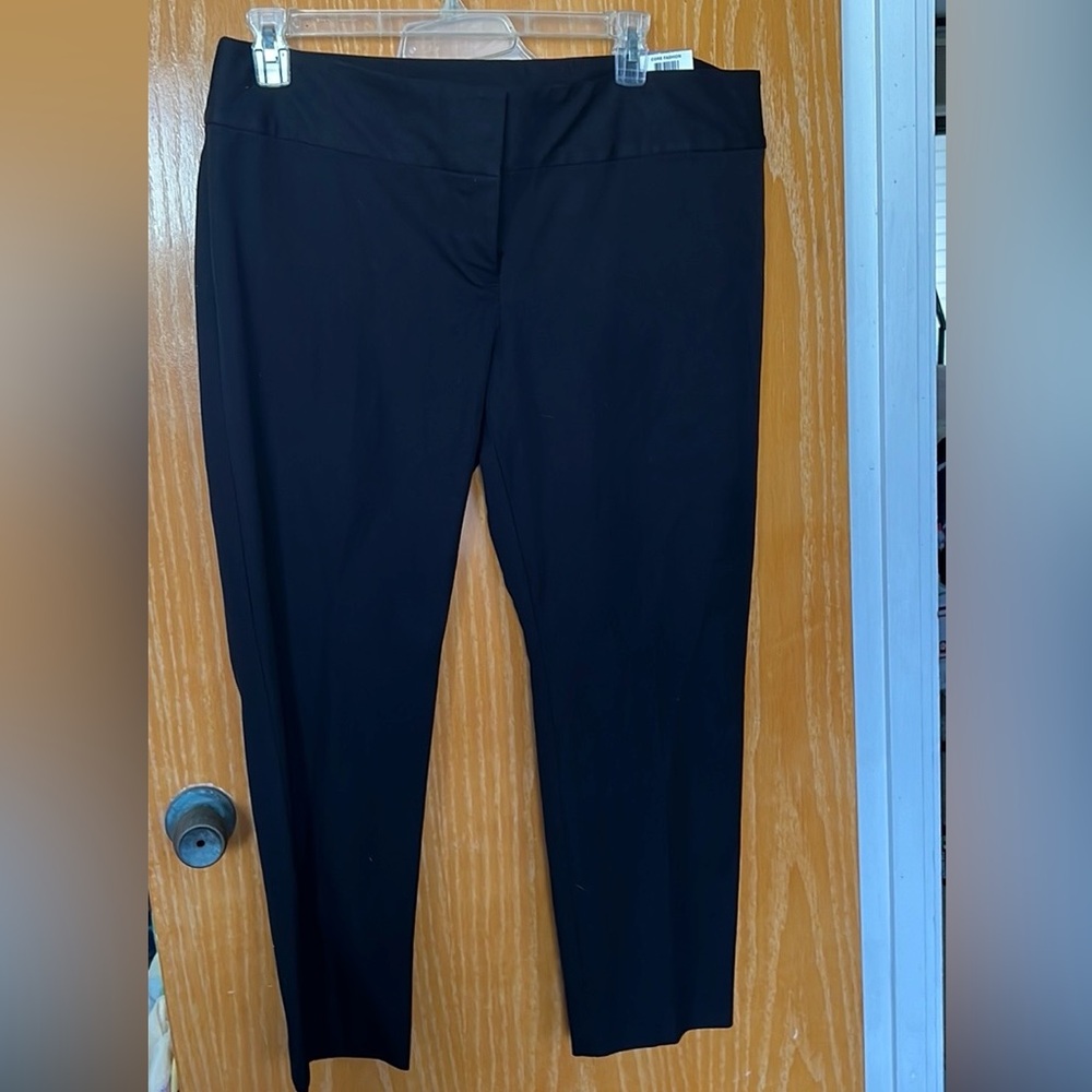 Alfani black work pants